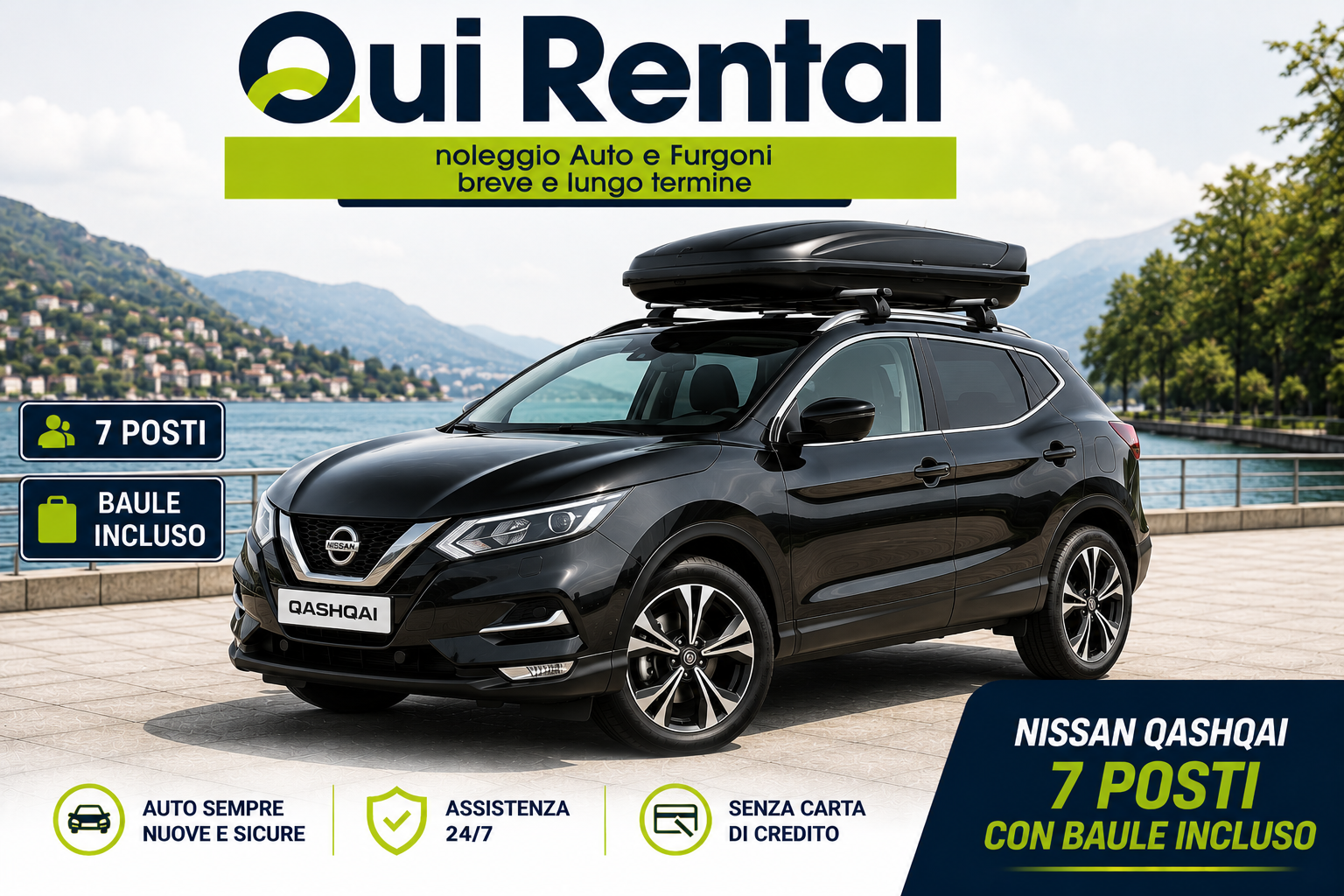 Nissan Qashqai 7 posti